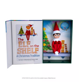 Elf on the Shelf Box Set Boy Scout Elf with Blue Eyes with Storybook