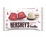 HERSHEY'S Christmas Peppermint Bark Bells Candy - 9oz