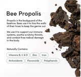 Beekeeper's Naturals Propolis Throat Soothing Pops - 15ct