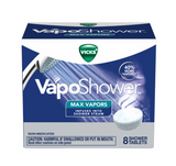 Vicks VapoShower Max Vapors, 8 Shower Tablets