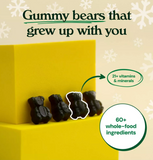 Gruns Adult Superfoods Greens Gummies Holiday 3 Pack - 24ct