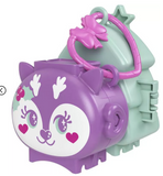 Polly Pocket Holiday Connects Bundle, Stackable Compact Playset