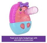 Polly Pocket 2-in-1 Travel Toy with 2 Micro Dolls and 16 Accessories, Hedgehog Purse