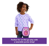 Polly Pocket 2-in-1 Travel Toy with 2 Micro Dolls and 16 Accessories, Hedgehog Purse