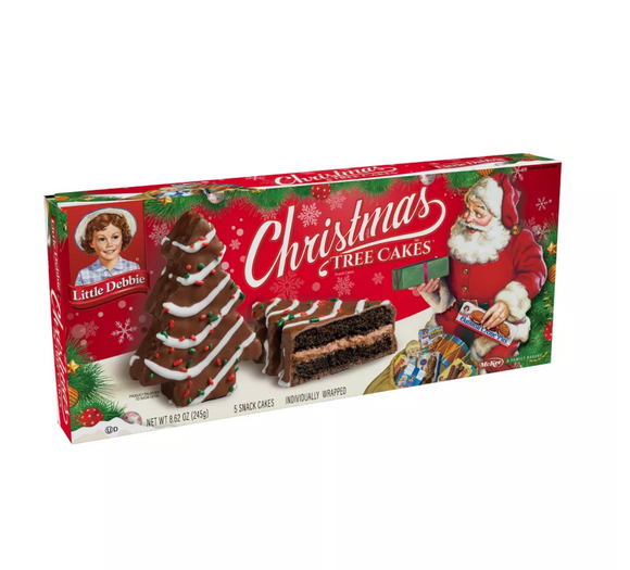 Little Debbie Christmas Tree Cakes Chocolate