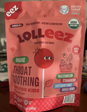 Kids Throat Soothing Pops Bundle (Lolleez)-40개 네가지맛