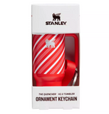 Stanley Water Bottle Keychain Christmas Tree Ornament(red)