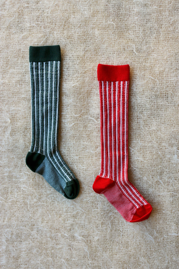 (30% off)Stripe socks (2 colors)