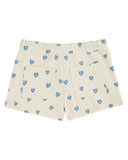 Heart flower pocket short