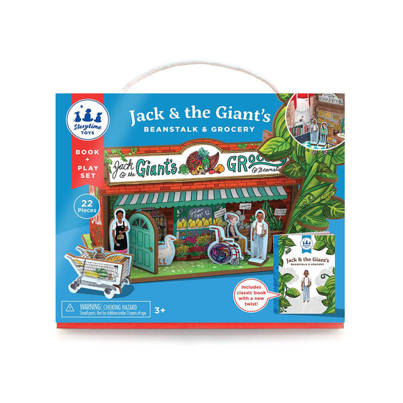 Jack and the Giant's Grocery book and play set
