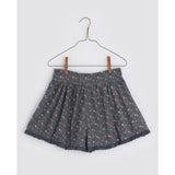 Joanie shorts-cottage floral on blue