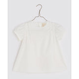 Beth blouse -Embroidered white