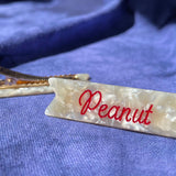 Peanut hair clip