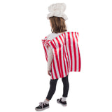 Popcorn movie night costume