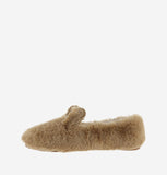 Soft Fur Mary Jane shoes (Camel mom)