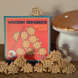 Wooden Hedgehog Balance Game