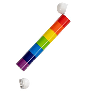 Skittle straw for life (rainbow)