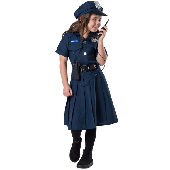 Girl's Police officer costume