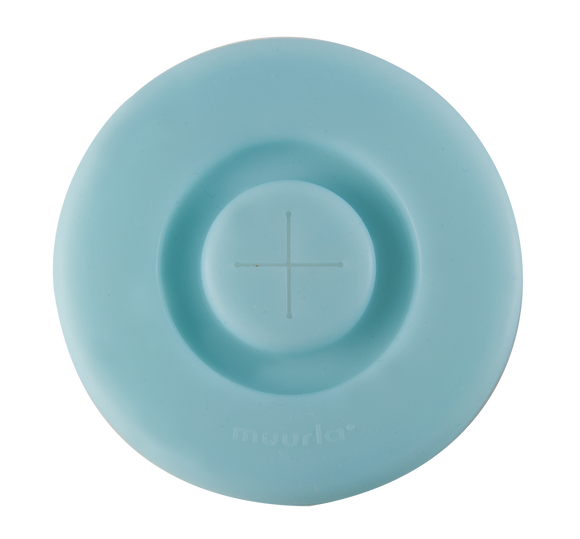 Silicone lid 9.7cm(blue)