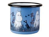 Enamel Mug 2.5dl(Moomin friends blue)