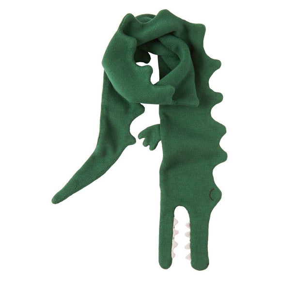 Knitted Alligator Scarf