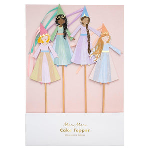 Magical princess cake toppers