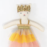 Castle and Princess cat mini suitcase doll
