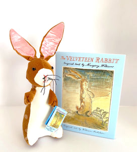 Velveteen rabbit soft toy + Book set