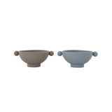 Tiny inka bowl set(dusty blue/gray)