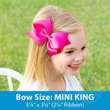 King Bow Hair clip