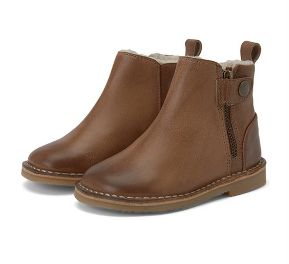 Winston wool lined boots tan