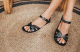 Sun -san Boardwalk sandal ( Black, Adult)