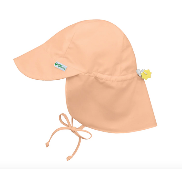 Flap sun Protection hat (coral)