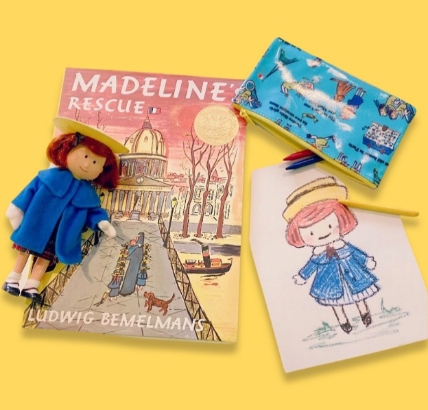 1997 Madeline Doll Figure w Hat Madeline (8