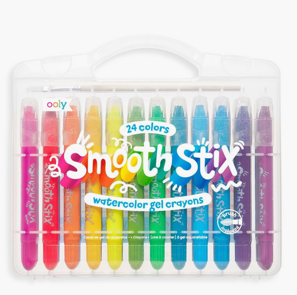 Smooth Stix watercolor gel crayons