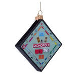 Ornament glass monopoly board H11cm