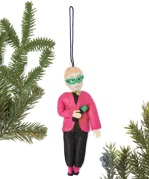 Elton John Ornament