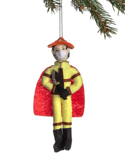 Super Firefighter Ornament