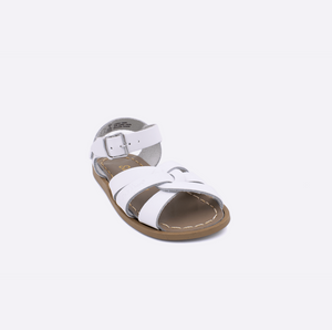 Velcro H&L original sandal ( White, toddler-kid)