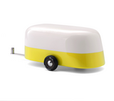 yellow camper