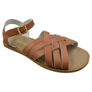 Saltwater Retro sandal (tan, Adult)