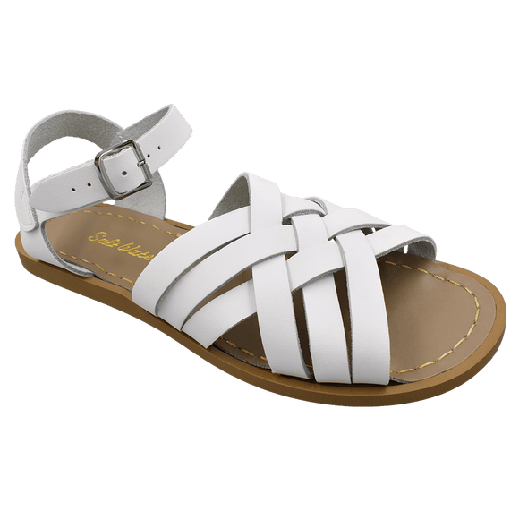 Saltwater Retro sandal (White, Adult)