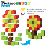 Pixel magnetic cube set (102pc)
