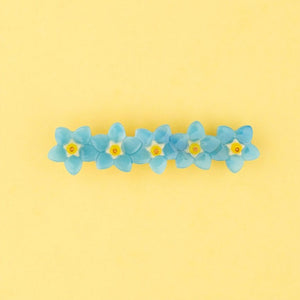 Forget me not hair clip