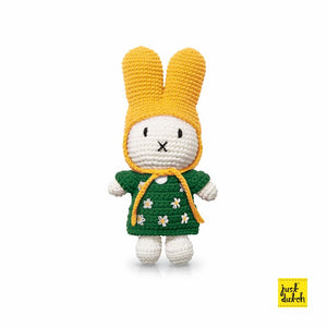 Miffy and green dress and yellow hat