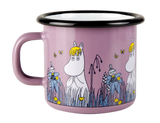 Enamel Mug 2.5dl(Moomin friends pink)